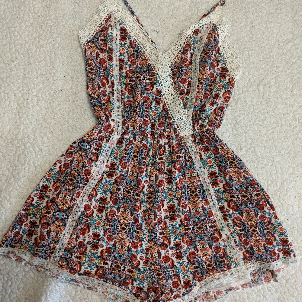 Floral Romper
